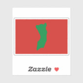 Flag of the People's Republic of Pemba シール (シート)