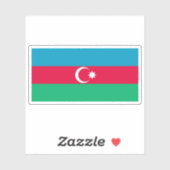 Flag of the Republic of Azerbaijan (1991–2013) シール (シート)