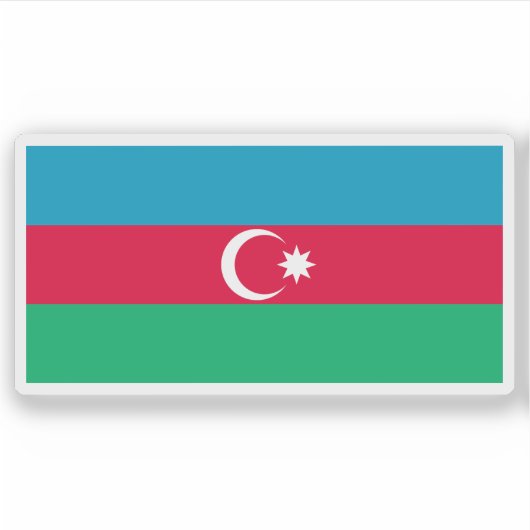 Flag of the Republic of Azerbaijan (1991–2013) シール (正面)
