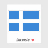 Flag of the Shetland Islands, Scotland シール (シート)