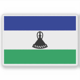 Flag of the Sotho people, Republic of South Africa シール