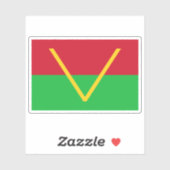 Flag of the South Kasai (1960–1962) シール (シート)