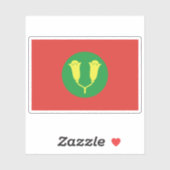 Flag of the Sultanate of Zanzibar (1963–1964) シール (シート)