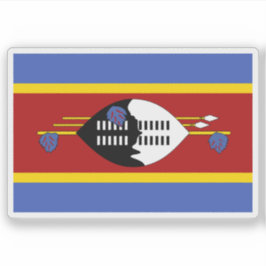 Flag of the Swazi people, Republic of South Africa シール