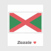 Flag of the town of Bexhill-on-Sea, England シール (シート)