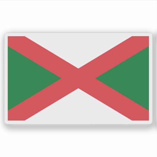 Flag of the town of Bexhill-on-Sea, England シール (正面)