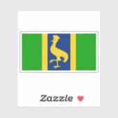 Flag of the Uganda (1962) シール (シート)