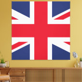 Flag of the United Kingdom キャンバスプリント (インサイチュ (リビング))