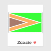 Flag of the Vihiga County, the Republic of Kenya シール (シート)