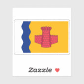 Flag of the village of Bothwell, Scotland シール (シート)