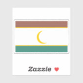 Flag of the Wajir County, the Republic of Kenya シール (シート)