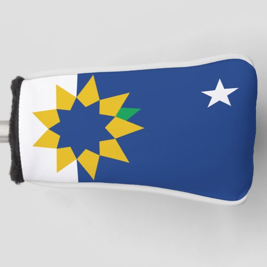 Flag of Topeka, Kansas ゴルフヘッドカバー (正面)