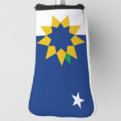 Flag of Topeka, Kansas ゴルフヘッドカバー (回転90)
