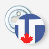 Flag of Toronto, Ontario Bottle Opener 栓抜き (正面)
