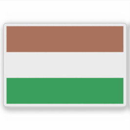 Flag of Transkei, the Republic of South Africa シール