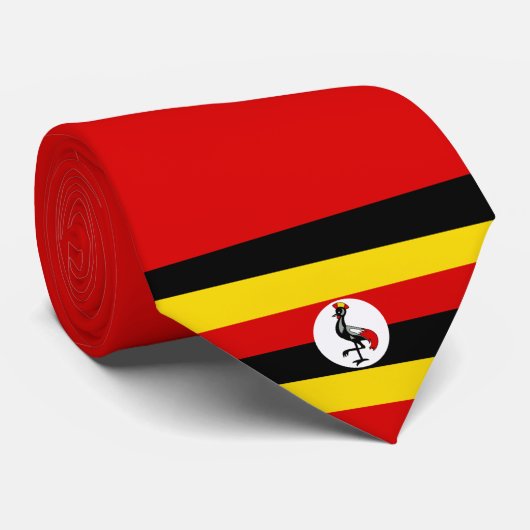 Flag of Uganda ネクタイ (ロール)