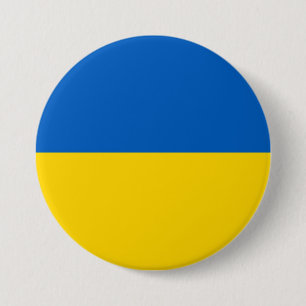 Flag of Ukraine - Прапор України Pin Badge Button 缶バッジ