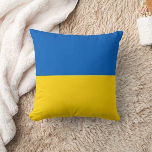 Flag of Ukraine クッション (ブランケット)