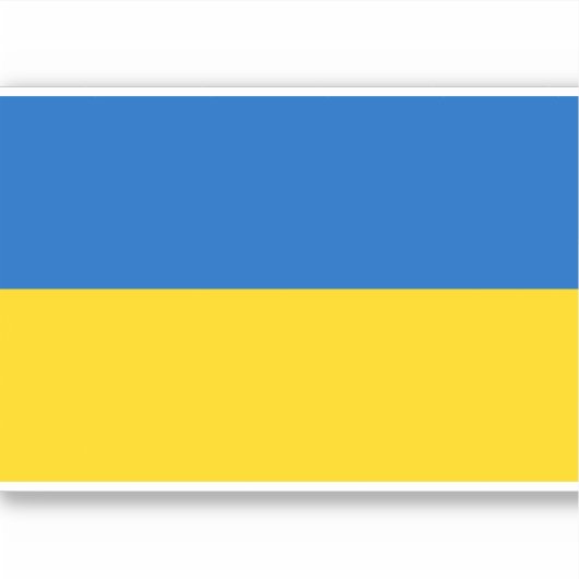 Flag of Ukraine シール (正面)