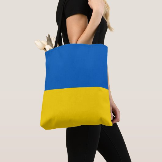 Flag of Ukraine トートバッグ (クローズアップ)