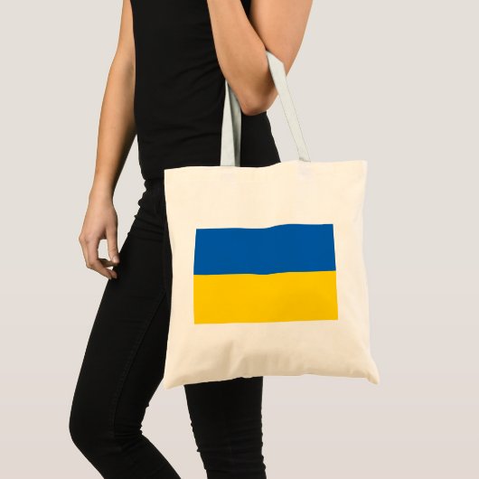 Flag of Ukraine トートバッグ (正面(商品))