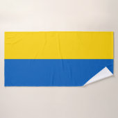 Flag of Ukraine バスタオル (バスタオル)