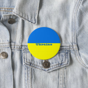 Flag of Ukraine 缶バッジ