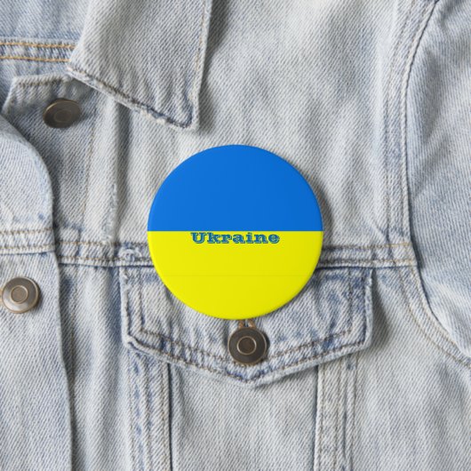 Flag of Ukraine 缶バッジ (インサイチュ)