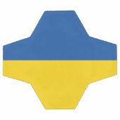Flag of Ukraine Button サッカーボール (フラット)