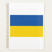 Flag of Ukraine Button Planner プランナー手帳 (正面)