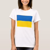 Flag of Ukraine Tシャツ (正面)