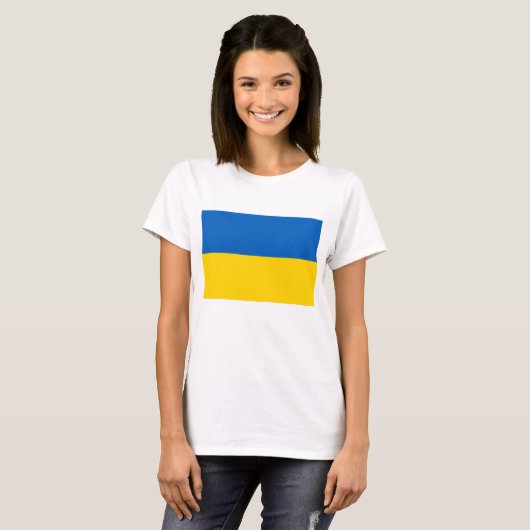 Flag of Ukraine Tシャツ (正面フル)