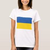Flag of Ukraine Tシャツ (正面)
