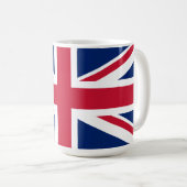 Flag of United Kingdom コーヒーマグカップ (正面右)