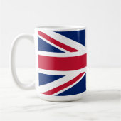 Flag of United Kingdom コーヒーマグカップ (左)