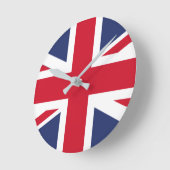 Flag of United Kingdom ラウンド壁時計 (傾斜)