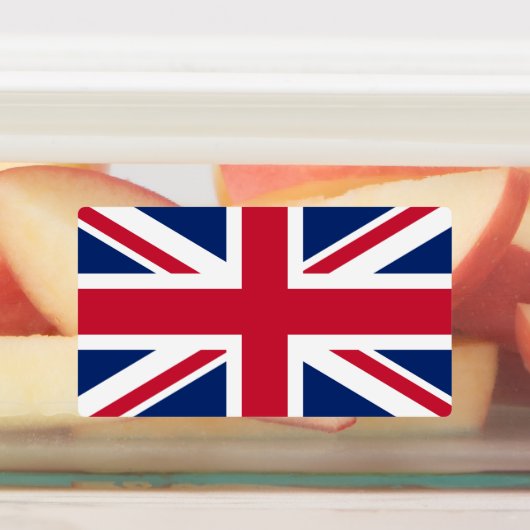 Flag of United Kingdom ラベル (貼付)