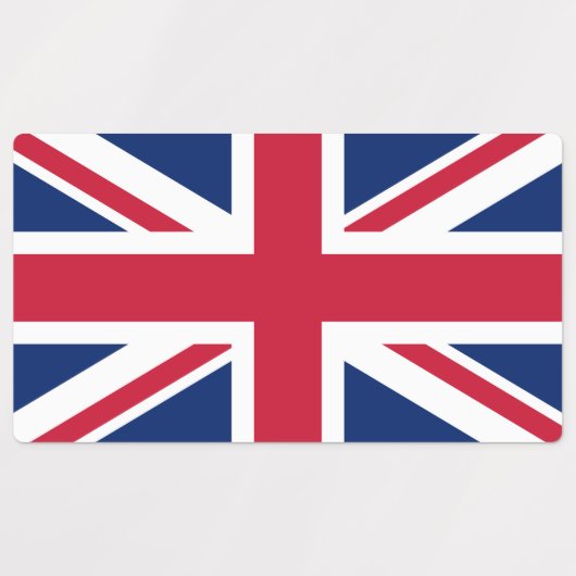 Flag of United Kingdom ラベル (デザイン2)