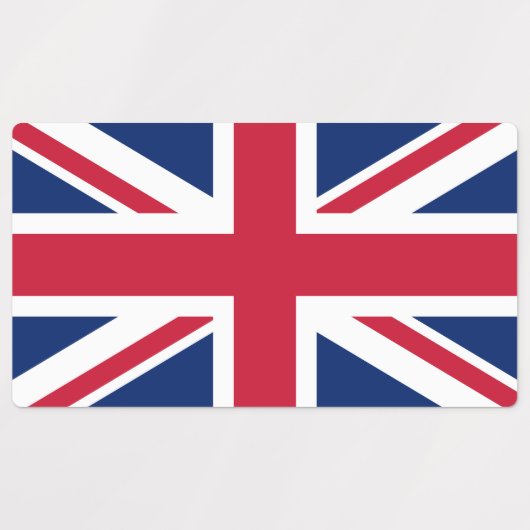 Flag of United Kingdom ラベル (デザイン1)