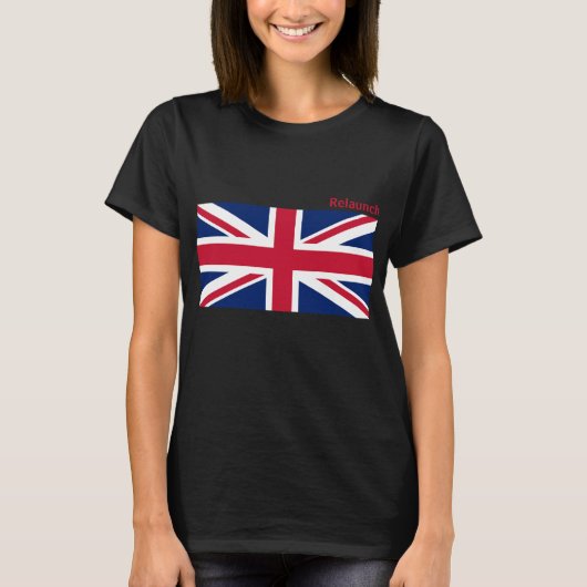 Flag of United Kingdom Tシャツ (正面)