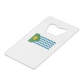 Flag of Vancouver, British Columbia クレジットカード栓抜き (正面アングル)