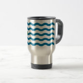 Flag of Vancouver, British Columbia Travel Mug トラベルマグ (正面右)