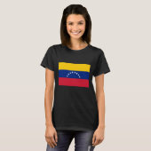 Flag of Venezuela custom Tシャツ (正面フル)