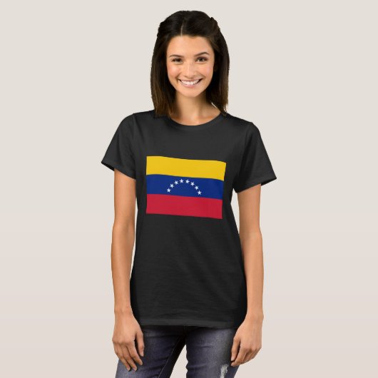 Flag of Venezuela custom Tシャツ (正面フル)