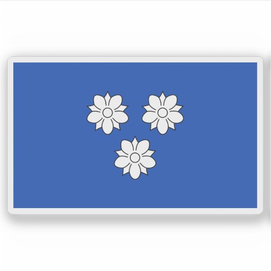 Flag of Viersen, Germany シール (正面)