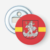 Flag of Vilnius, Lithuania Bottle Opener 栓抜き (正面)