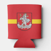 Flag of Vilnius, Lithuania Can Cooler 缶クーラー (裏面)