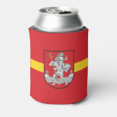 Flag of Vilnius, Lithuania Can Cooler 缶クーラー (缶裏面)