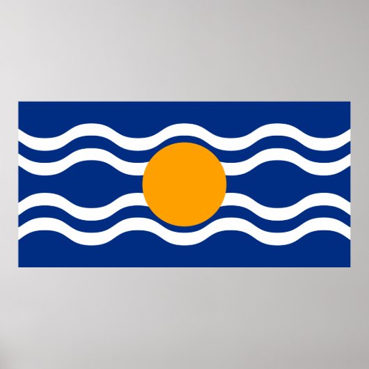 Flag of West Indies Federation ポスター (正面)