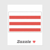 Flag of Wismar, Germany シール (シート)